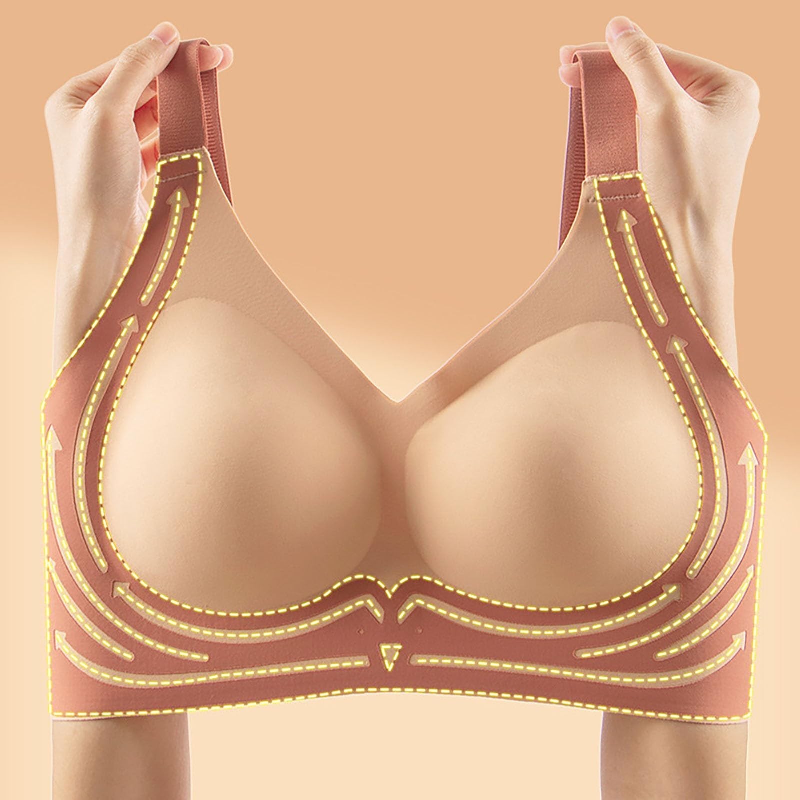 Sleep Bra Bralette - Women Seamless Bras Plus Size Sports