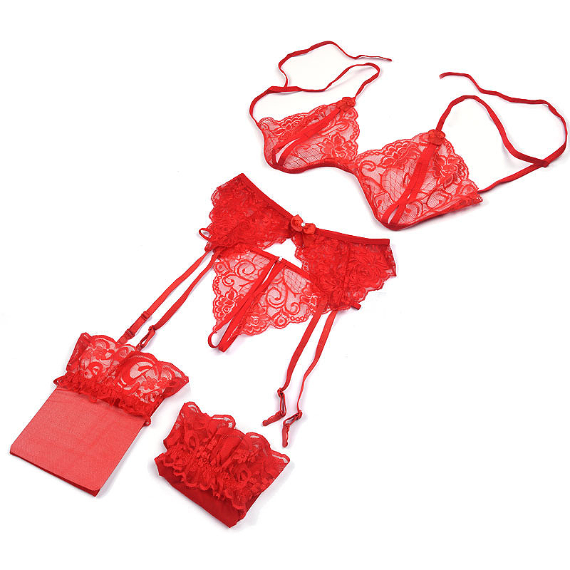 1 Set Women's Lace Lingerie, S - đánh giá và giá Sheer Mesh Bra