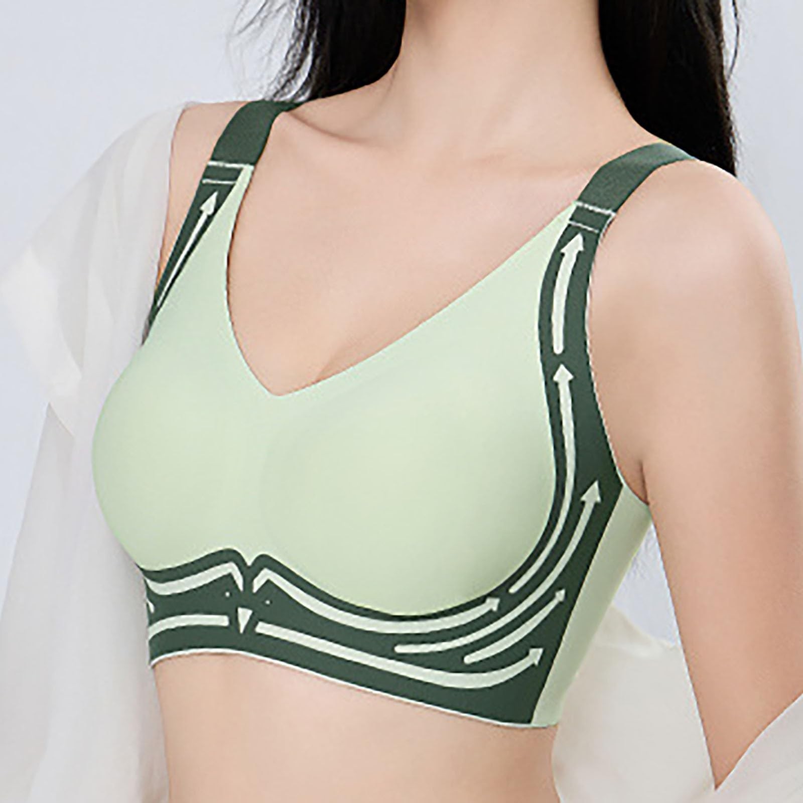 Women Seamless Bras Plus Size  - đánh giá và giá Sleep Bra Bralette
