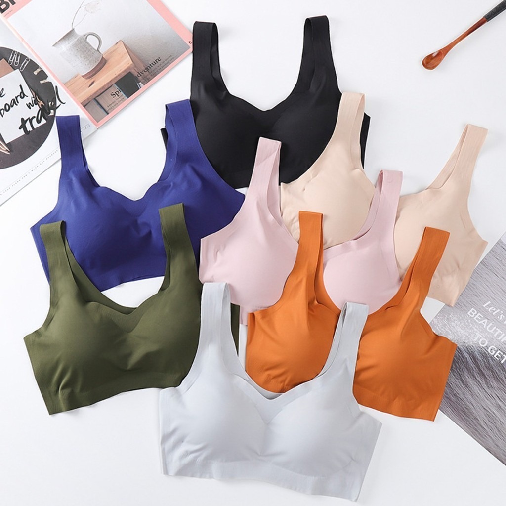 3PCS Sexy Sports Bra Seamless  - đánh giá và giá Underwire Bra Padded