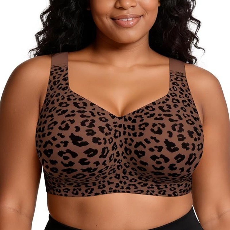 Leopard Jelly Bras No Underwir - đánh giá và giá Underwire Bra Padded