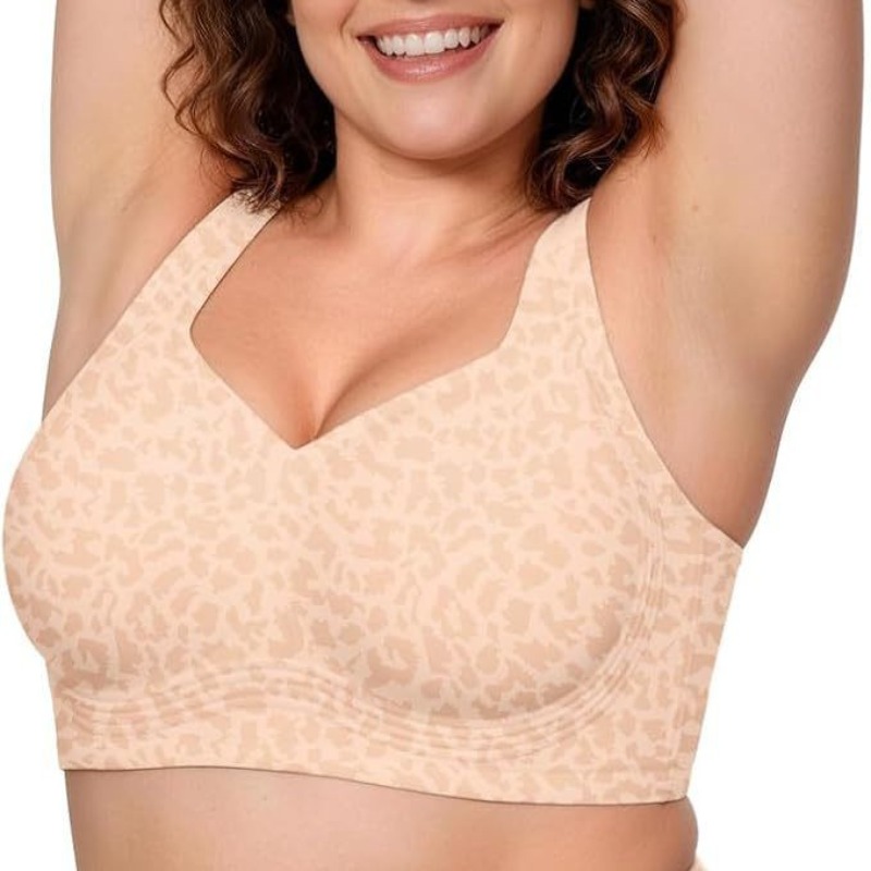 Leopard Jelly Bras No Underwir - đánh giá và giá Underwire Bra Padded
