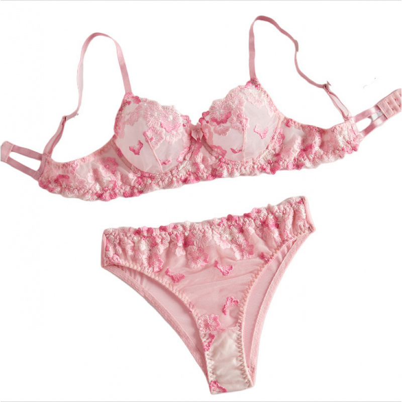 Bikini lingerie set with sheer - đánh giá và giá Sheer Bra Lace