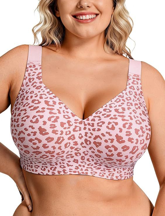 Plus Size Wireless Jelly Bra W - đánh giá và giá Underwire Bra Padded